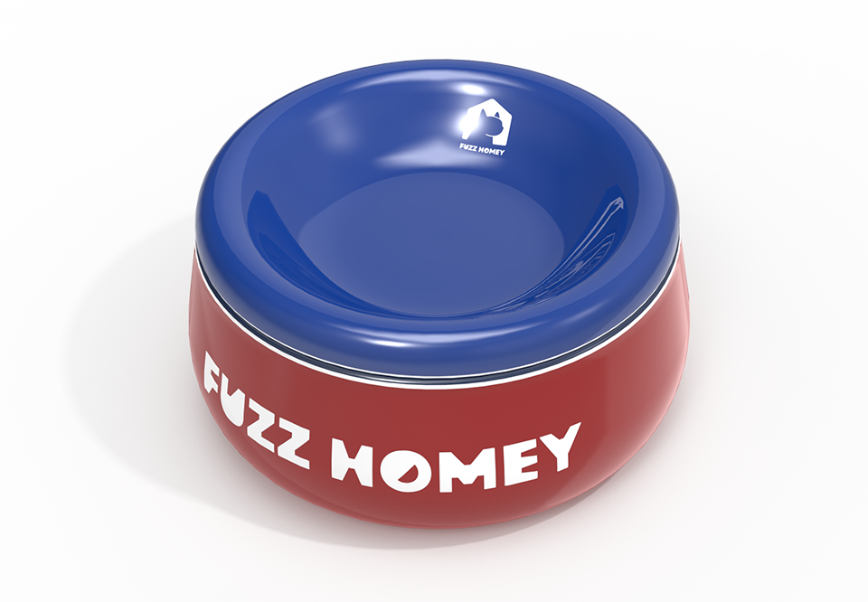 MDBJ | 一分为二，叠出新创意！Fuzz Homey 红蓝叠叠乐宠物碗上新